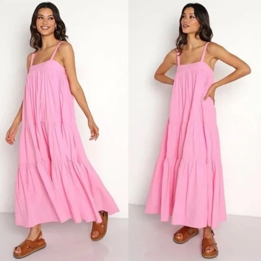 Araminta James Sunset Tiered Maxi Dress - Picture 1 of 3